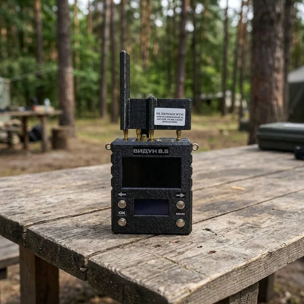 Чотирьохдіапазонний детектор FPV дронів Видун 8.5