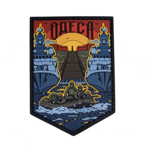 ПВХ Патч (шеврон) "Одеса" кольоровий — фото 2