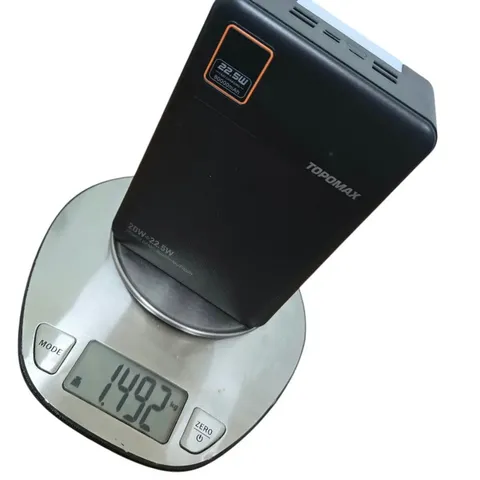 Power Bank Topomax 80000mAh Fast Charge (QC+PD) 22.5W- чорний — фото 3