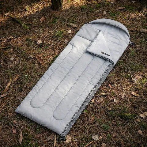 Спальник з капюшоном Naturehike L250 NH21MSD07, (9°C), лівий, сірий — фото 3
