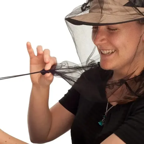 Сітка на голову від комарів Mosquito Headnet Permethrin Black від Sea to Summit (STS AMOSHP) — фото 5