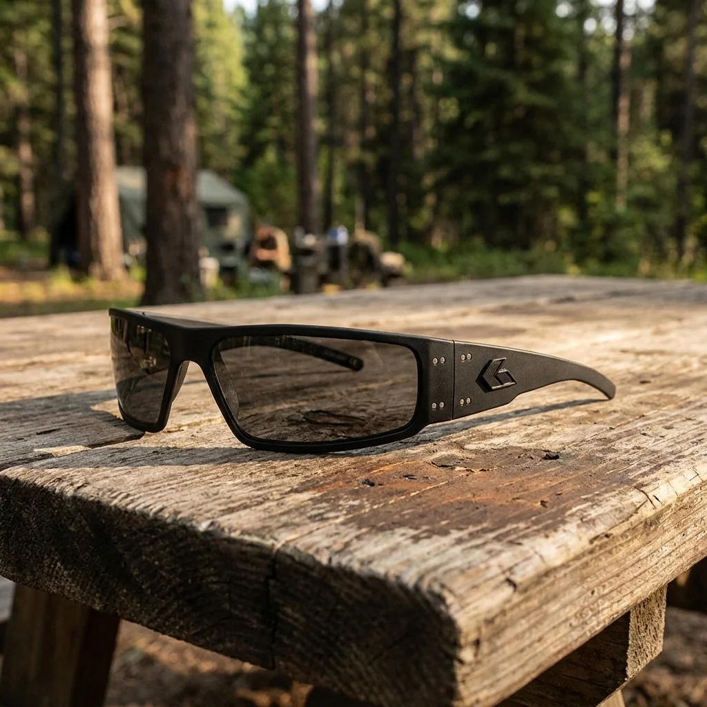 Окуляри тактичні Gatorz Magnum Blackout With OPZ Lens, Black Cerakote - GZ-01-010
