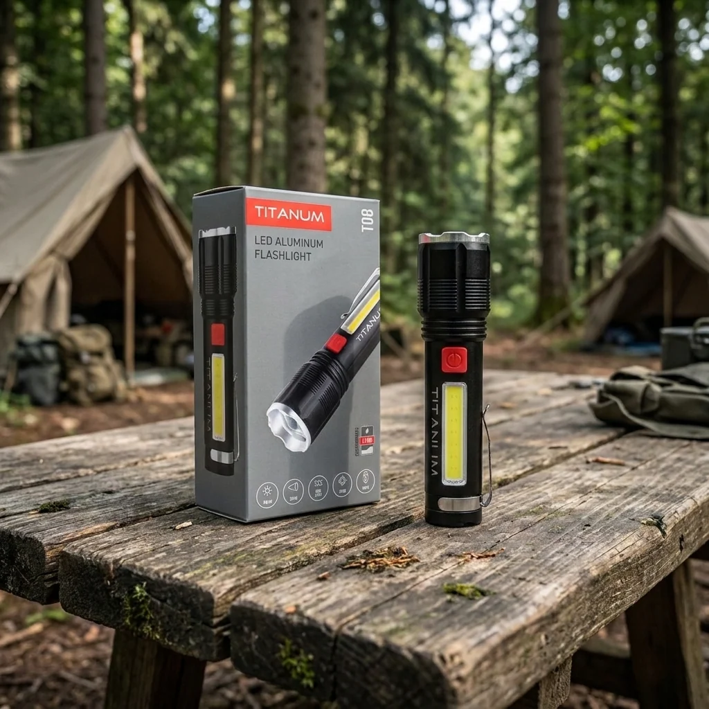 Портативний світлодіодний ліхтарик TITANUM TLF-T08 700Lm 6500K