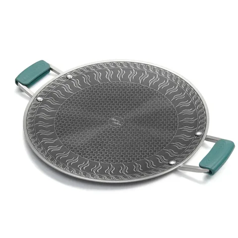 Сковорода з нержавіючої сталі з силіконовими ручками Naturehike CNK2550CF011, 34 х 34 см — фото 2