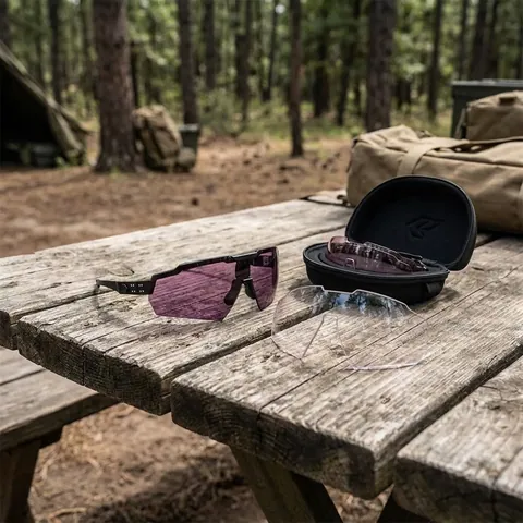 Захисні окуляри Gatorz Blastshield ANSI Z87.1 Mil-Spec Ballistic, Black Cerakote - GZ-10-499