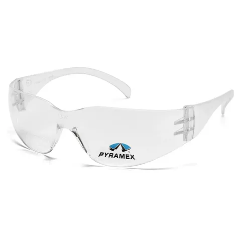 Окуляри біфокальні (захисні) Pyramex Intruder Bifocal (+2.0) (clear) прозорі біфокальні лінзи з діоптриями, Прозорий — фото 2