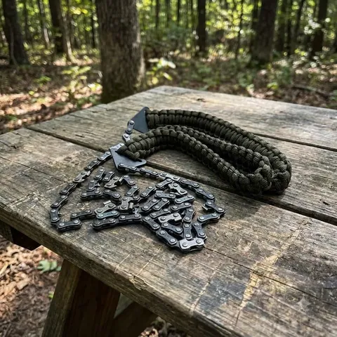 Сталева пилка ланцюгова BaseCamp Paracord Saw