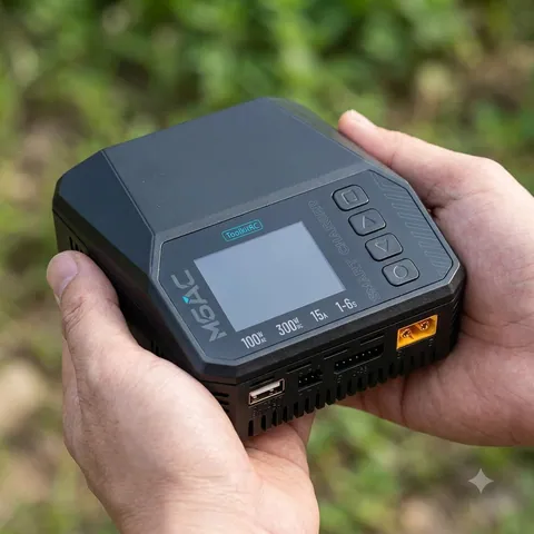 Зарядний пристрій ToolkitRC M6AC (AC 100W / DC 300W) — фото 3