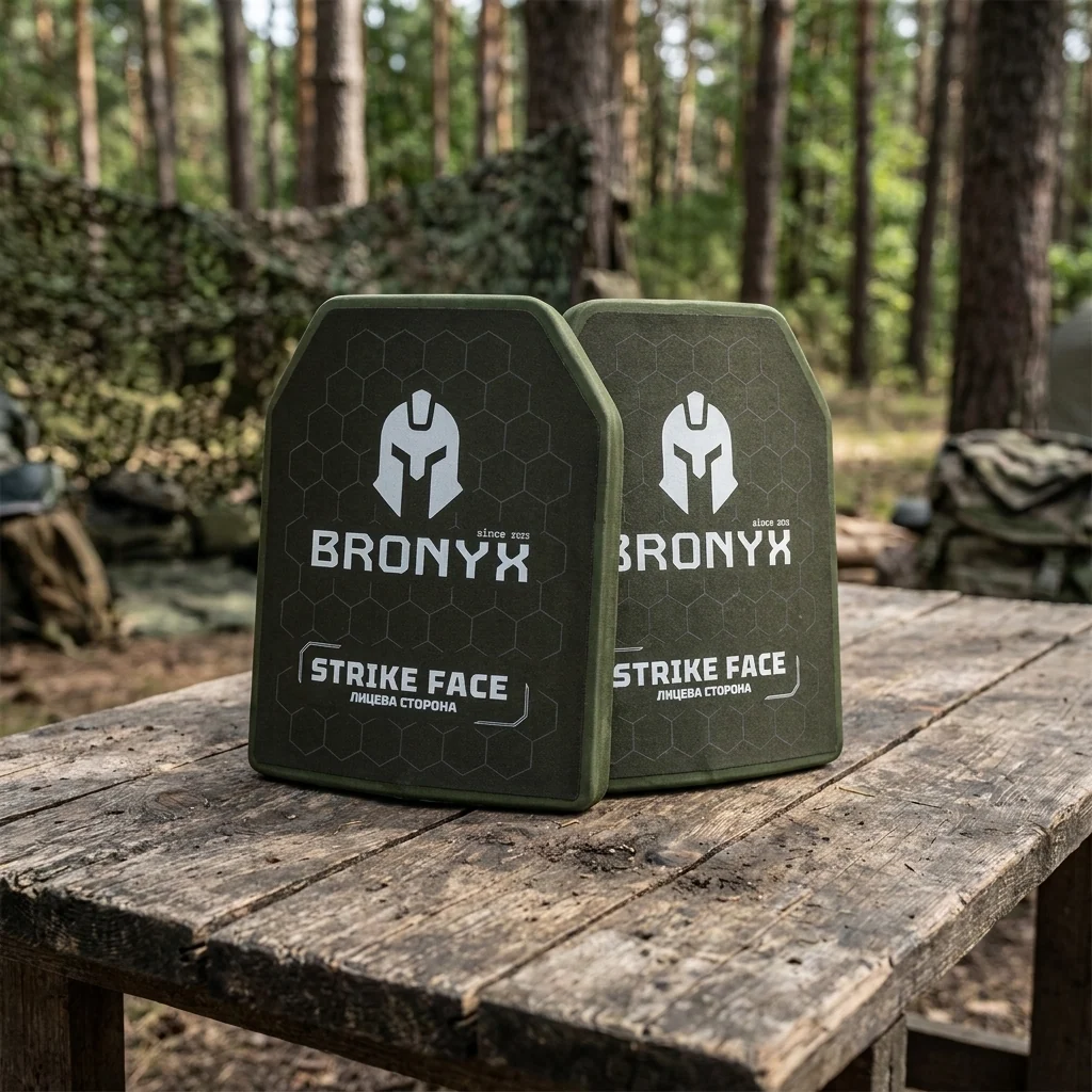 Бронеплити CAP6-L (3.25 кг) (6 клас) BRONYX 260*330 (одна площина) 2шт