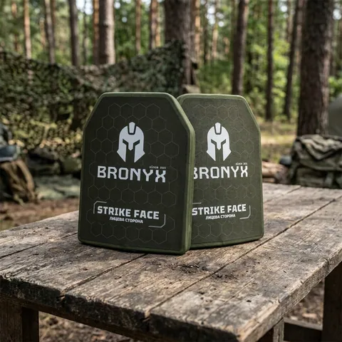 Бронеплити CAP6-L (3.25 кг) (6 клас) BRONYX 260*330 (одна площина) 2шт