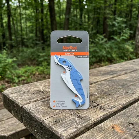 Міні-Мультитул NexTool EDC box cutter Shark KT5521Blue