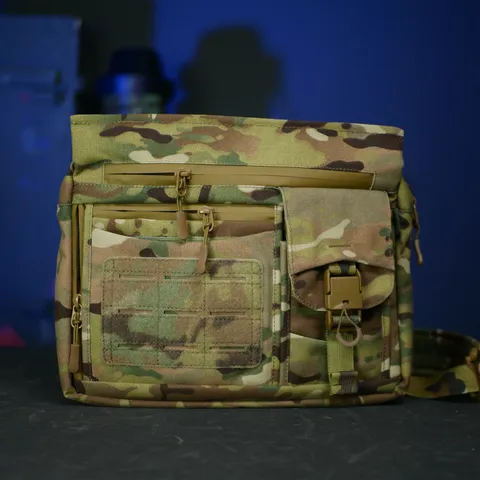 Смарт-сумка через плече Kiborg Tactic city Assistant bag Kiborg Cordura Multicam XL — фото 8