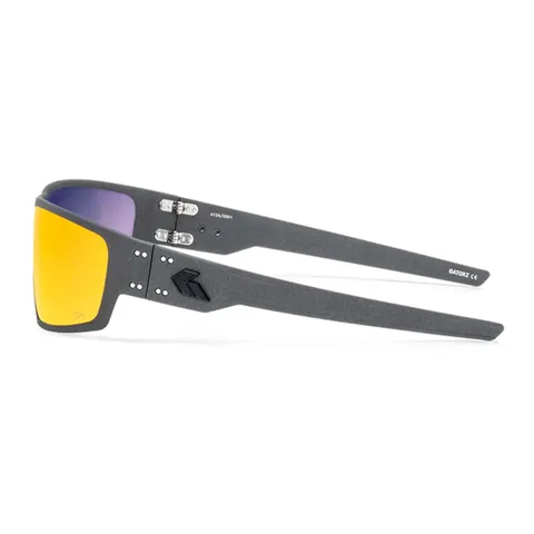 Захисні окуляри Gatorz Warhawk Sunburst Mirror, Digitally Optimized Polar (OPz), Graphite - GZ-15-180 — фото 4