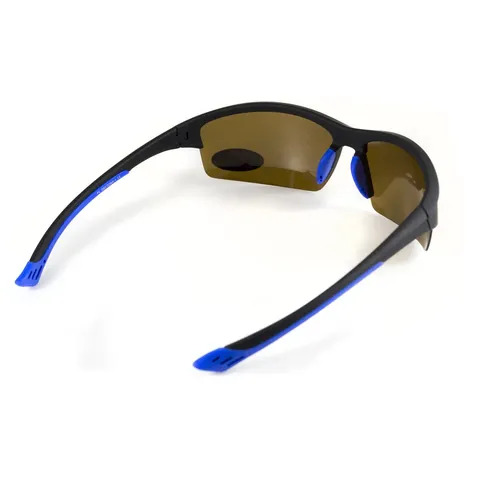 Окуляри поляризаційні BluWater Daytona-1 Polarized (brown), гідрофобні коричневі лінзи (Repelon™), Синій — фото 6