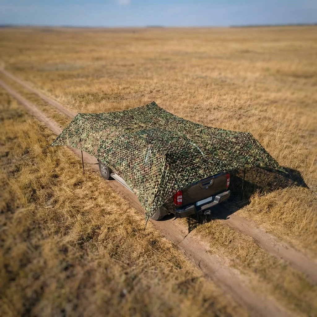 Маскувальна сітка Militex Хвойний ліс 6х10м (площа 60 кв.м.)