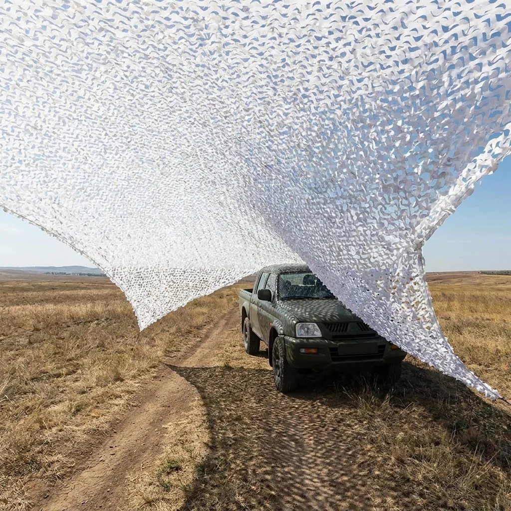 Маскувальна сітка Militex для авто Альпійська клякса 10х15м (площа 150 кв.м.)