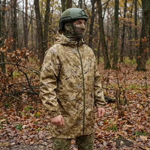 Плащ-дощовик з запаяними швами Kiborg піксель