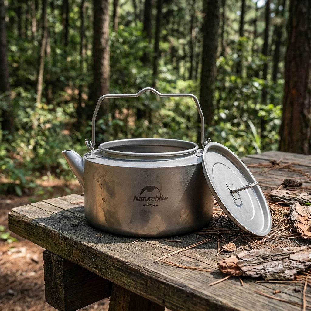 Чайник титановий Naturehike NH21CJ007 1 л
