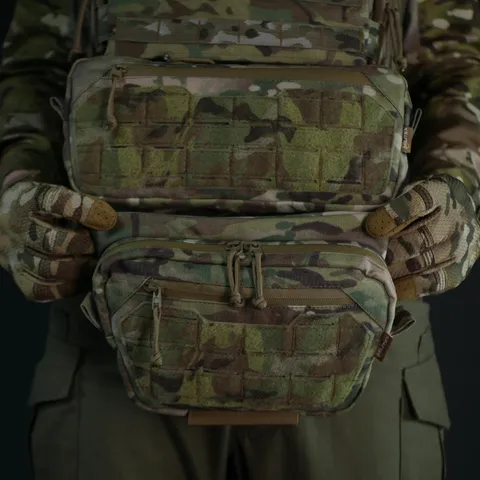 Комплект (захист живота + сумка) Militex Cordura original USA Мультикам розмір — фото 8