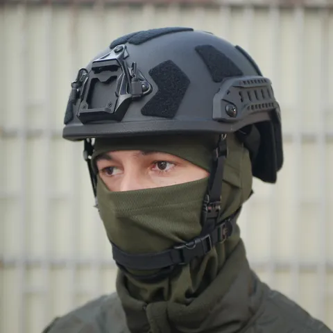 Балістичний шолом Чорний (L) FAST PE GEN III AGGRESSIVE — фото 9