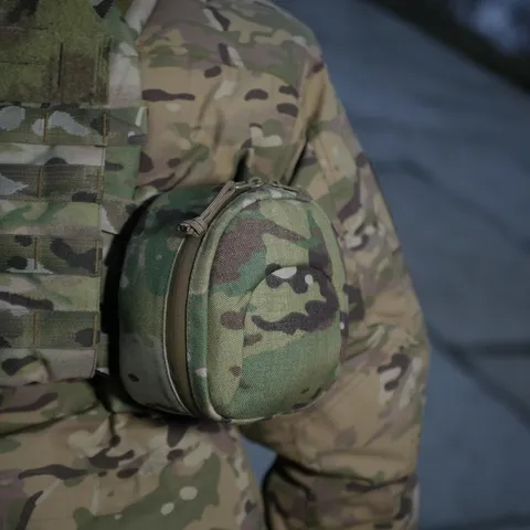 Підсумок Militex (L) для захисту навушників навушники Cordura original USA Мультикам — фото 12