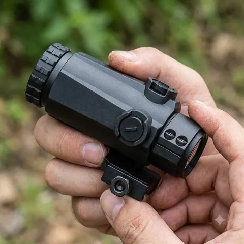 Оптичний збільшувач Vector Optics Maverick-III 3×22 MIL для коліматорних прицілів — фото 3