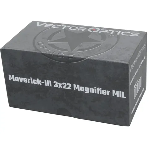 Оптичний збільшувач Vector Optics Maverick-III 3×22 MIL для коліматорних прицілів — фото 9