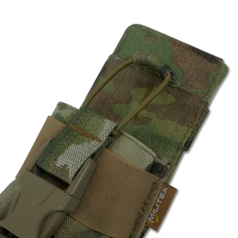 Посилений підсумок під рацію Militex Cordura original USA Мультикам з NIR-просоченням — фото 7