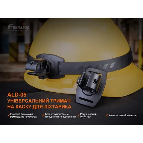 Універсальне кріплення на шолом з пов'язкою Fenix ALD-05 — фото 6