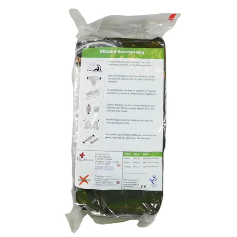 Термоковдра Blizzard Survival Bag Зелена — фото 2