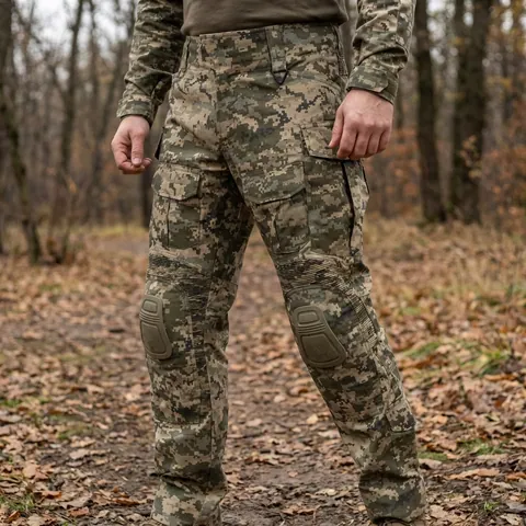 Штани піксель з вставними наколінниками “Tactical Group”