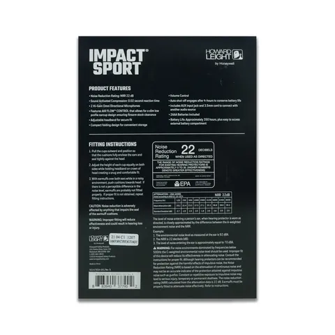 Активні навушники Howard Leight Impact Sport Multicam — фото 10