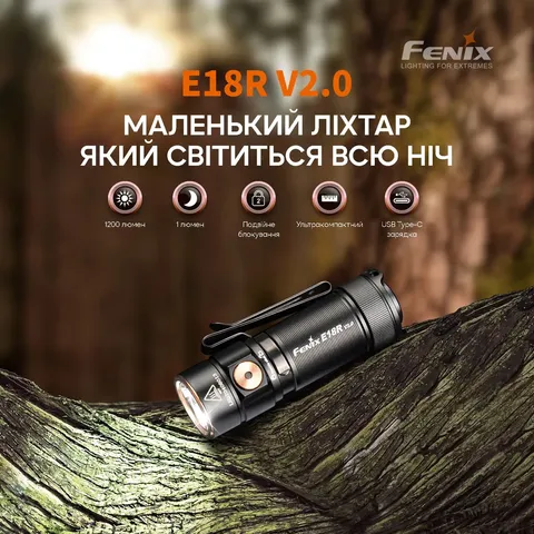 Ліхтар ручний Fenix E18R V2.0 — фото 8