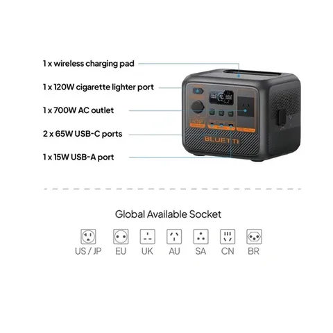 Зарядна станція Bluetti AC50P 700W (AC50P) Чорний — фото 6