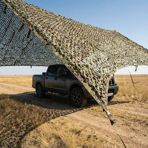 Маскувальна сітка з основою 6х10м Militex Темний Мультикам — фото 1