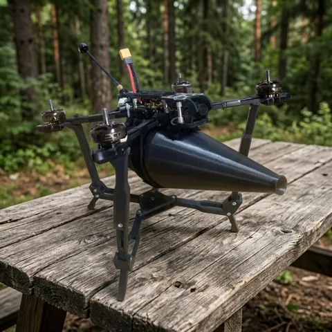 Система Скидання З Хомутом Під Fpv На Рамі Readytosky Mark 4 7", 8"