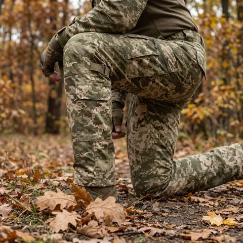 Літні функціональні бойові штани Military Піксель
