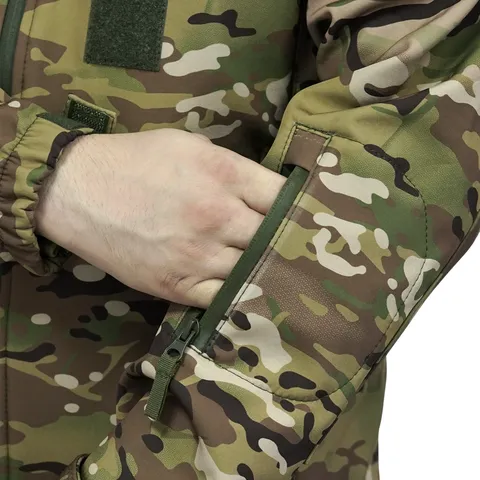 Куртка Windproof Softshell вітрозахисна, водостійка, фліс 320 г/м² — фото 7