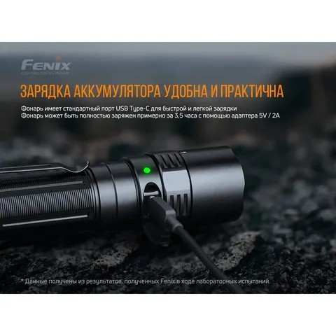 Ліхтар ручний Fenix PD40R V2.0 — фото 10