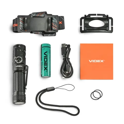 Портативний світлодіодний ліхтарик VIDEX VLF-A232R 1000Lm 5000K — фото 13
