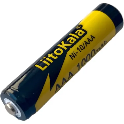 Акумулятор LiitoKala Ni-10/AAA 1.2V AAA 1000mAh battery — фото 2