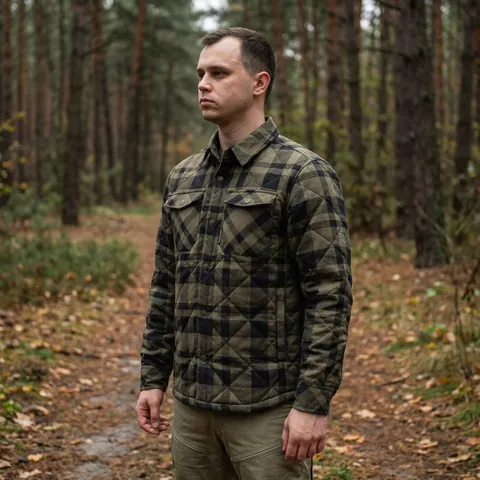 Куртка Frontier Tartan Хакі