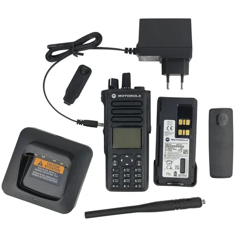 Професійна цифрова портативна рація Motorola DP4800e UHF Li-Ion 2100 мАг (MDH56RDN9VA1AN) — фото 8