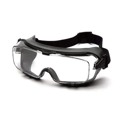 Окуляри Pyramex Cappture-PRO (clear) Super Anti-Fog H2MAX, прозорі, Чорний — фото 2