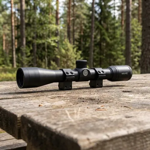Приціл оптичний Hawke Fast Mount 4x32 сітка Mil Dot. Кільця на Ластівчин хвіст