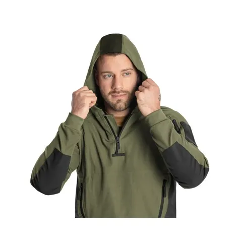 Кофта тактична Helikon-Tex RANGE HOODIE - TopCool, оливковий — фото 14