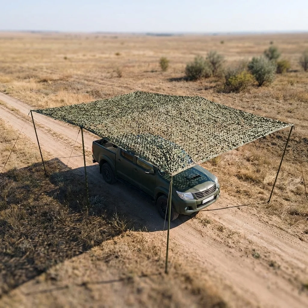 Маскувальна сітка Militex Темний мультикам 10х15м (площа 150 кв.м.)