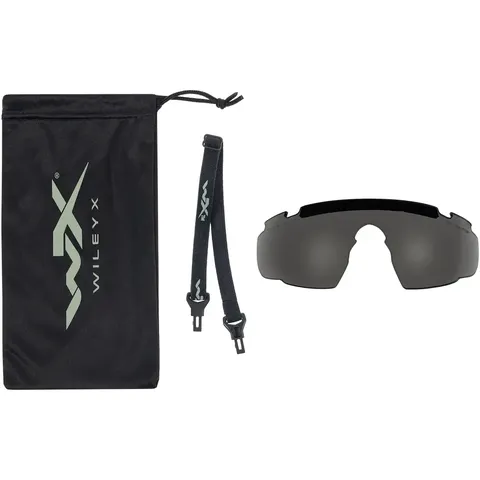 Окуляри балістичні Wiley X Saber Advanced. 2 лінзи (Grey/Rust) оправа Black — фото 7