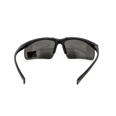 Окуляри біфокальні (захисні) Global Vision Apex Bifocal +2.0 (gray) сірі, Чорний — фото 6