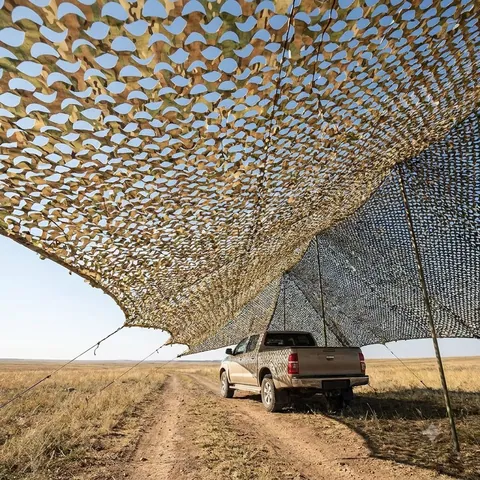 Маскувальна сітка Militex для окопів та бліндажів Степовий мультикам 20х20 (площа 400 кв.м.)